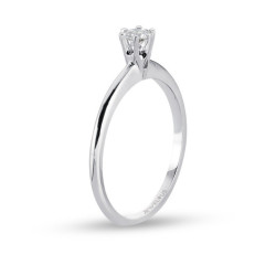 Solitaire Diamond Ring 0.16 Carat